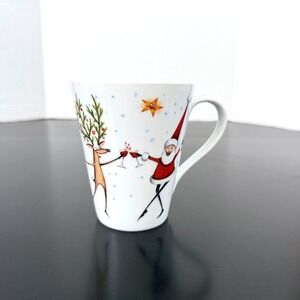 Royal Worcester Clare Mackie Festive Collection Coffee Tea Cup Mug